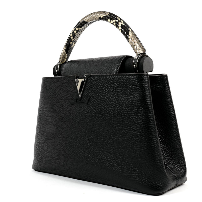 Louis Vuitton Capucines MM Python Handbag