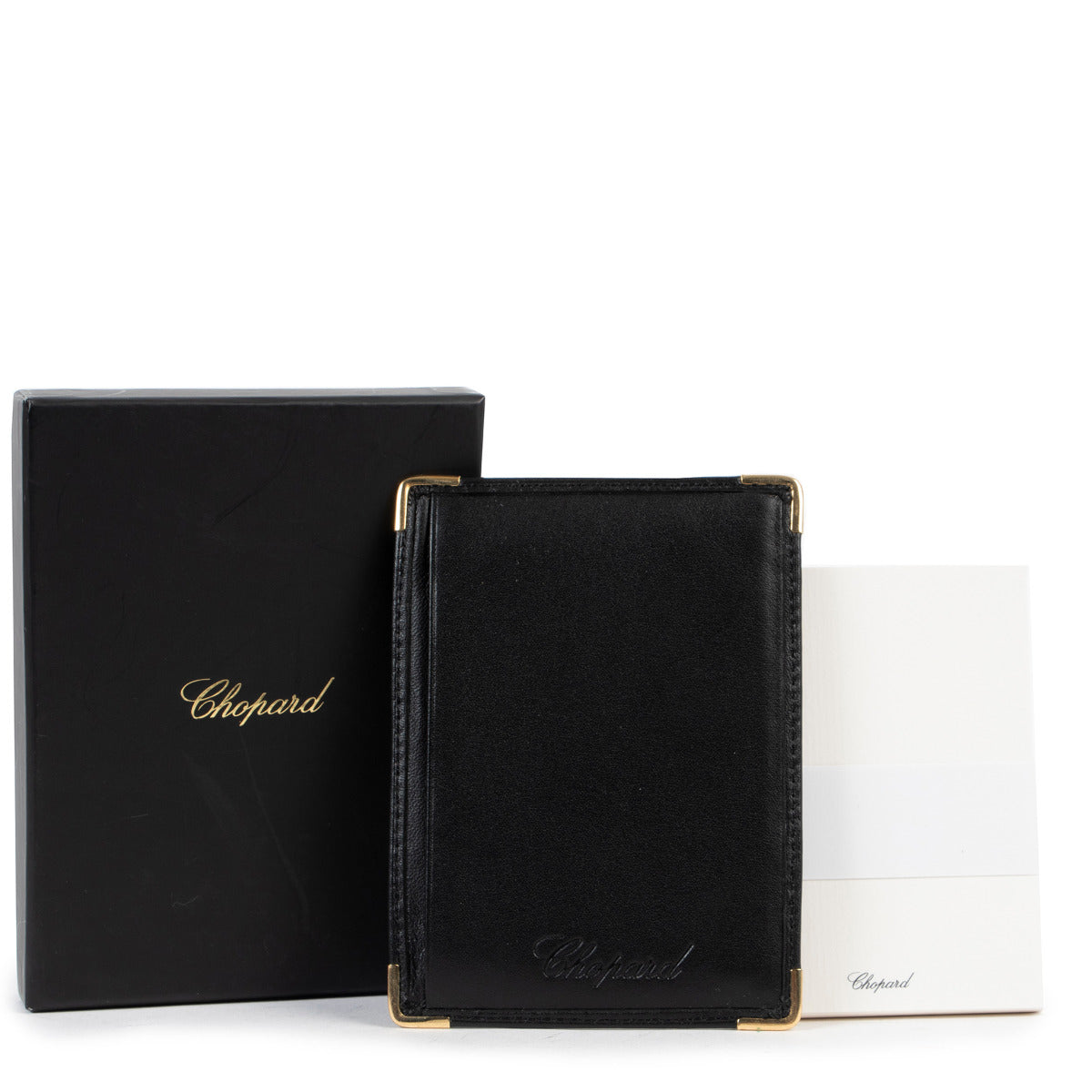 Chopard Black Leather Notebook