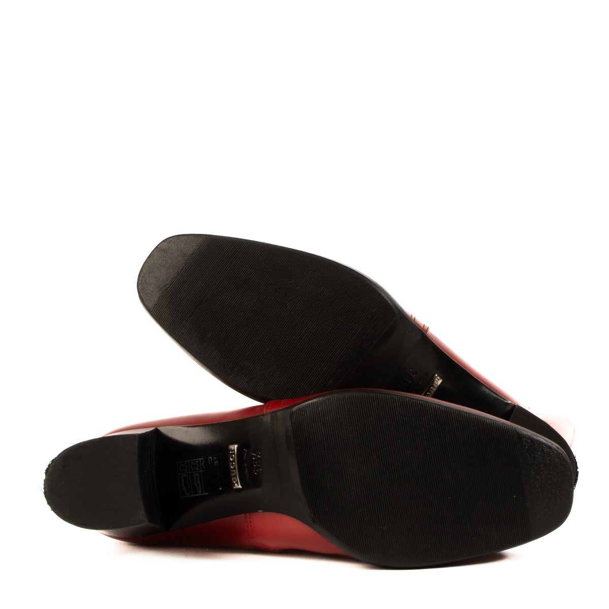shop 100% authentic second hand Gucci Red Dionysus Elizabeth High Boots - Size 38 1/2 on Labellov.com