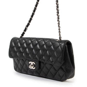 shop authentic vintage Chanel Black East West Flap Shoulder Bag at Labellov for the best price