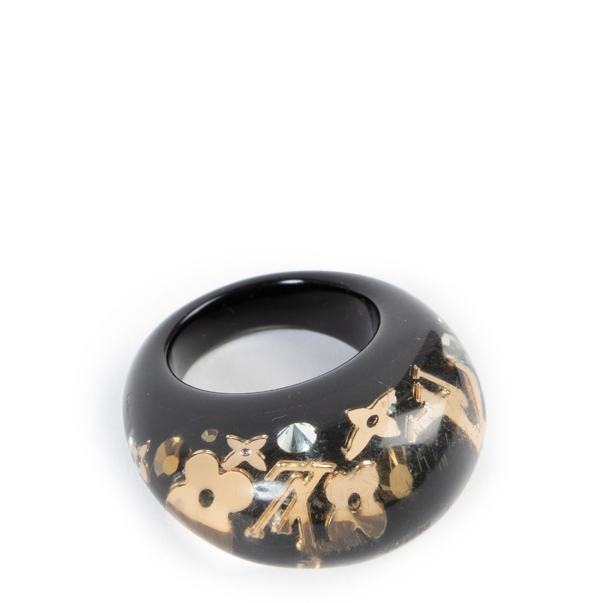 Louis Vuitton bracelet and ring in good condition, Shop safe online Louis Vuitton set , Gold Louis Vuitton bracelet, Gold Louis Vuitton Ring in good condition.