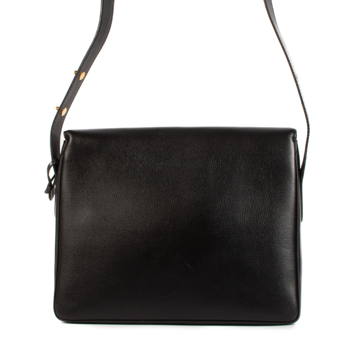 Delvaux Poirier Black Jumping Crossbody Bag