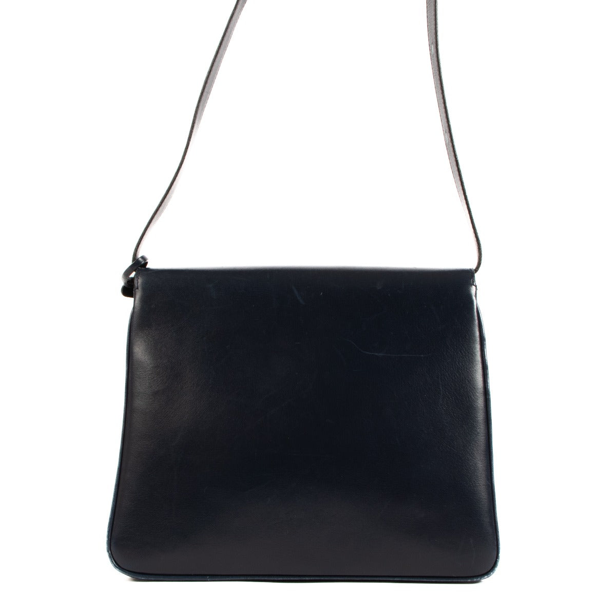Delvaux Festival Marine Blue Box Calf