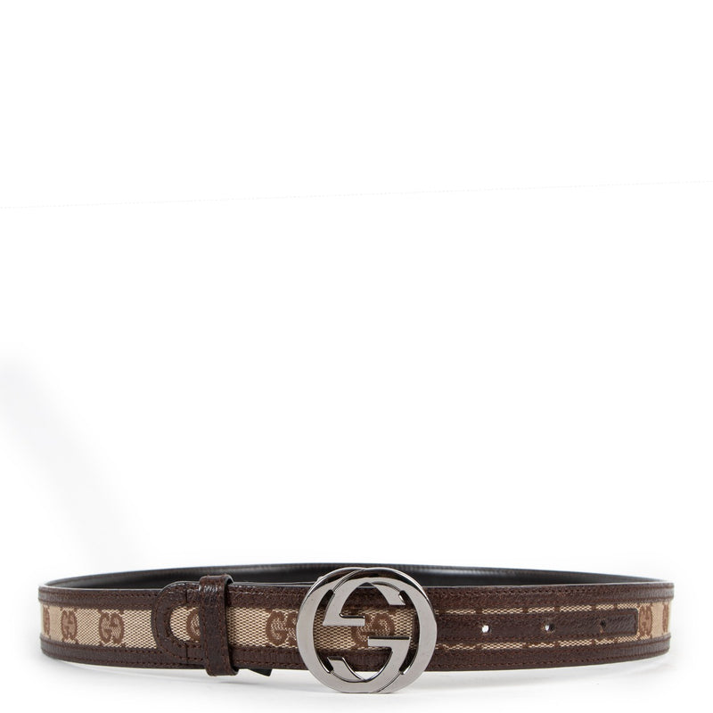 Gucci GG Canvas Belt