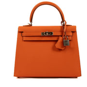 Hermès 2016 Kelly 25 Feu Epsom