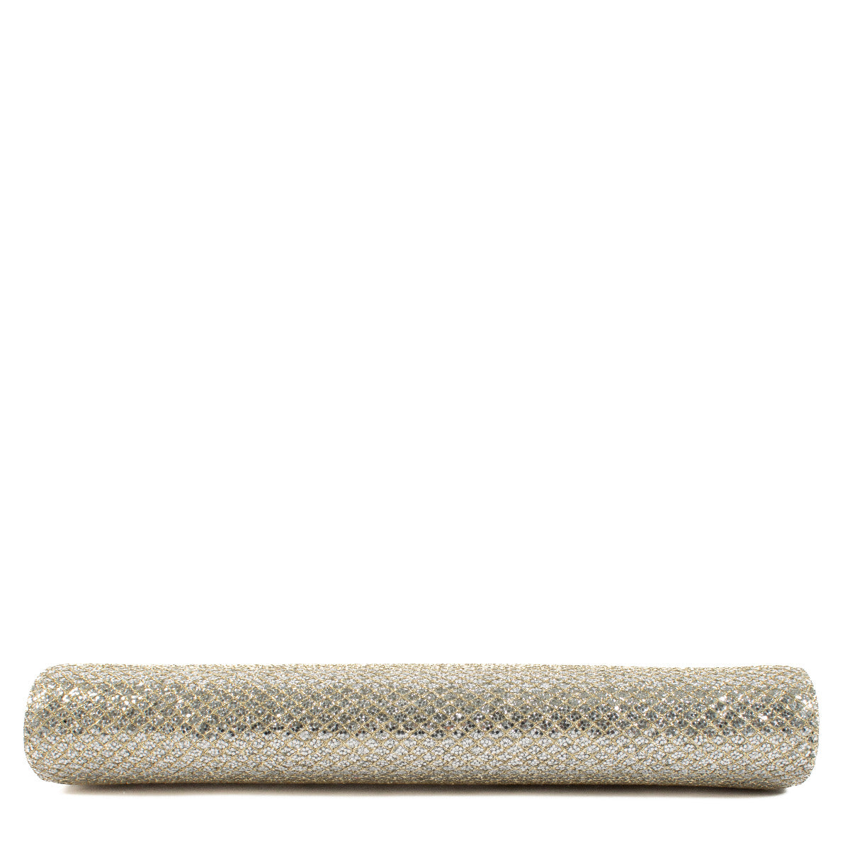 Jimmy Choo Gold Glitter Camille Clutch
