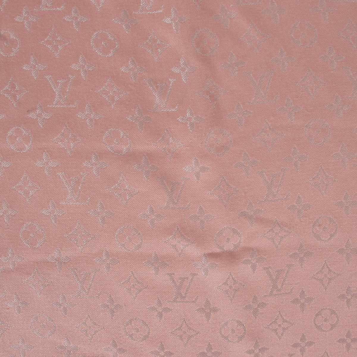 Louis Vuitton Rose Poudre Monogram Shine Shawl
