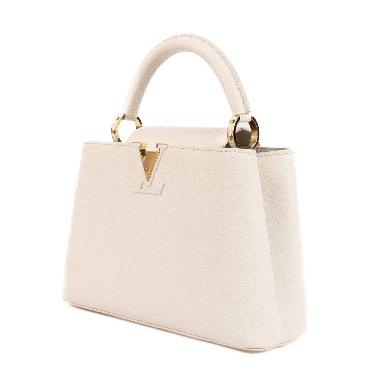 shop 100% authentic second hand Louis Vuitton Snow Taurillon Capucines BB on Labellov.com