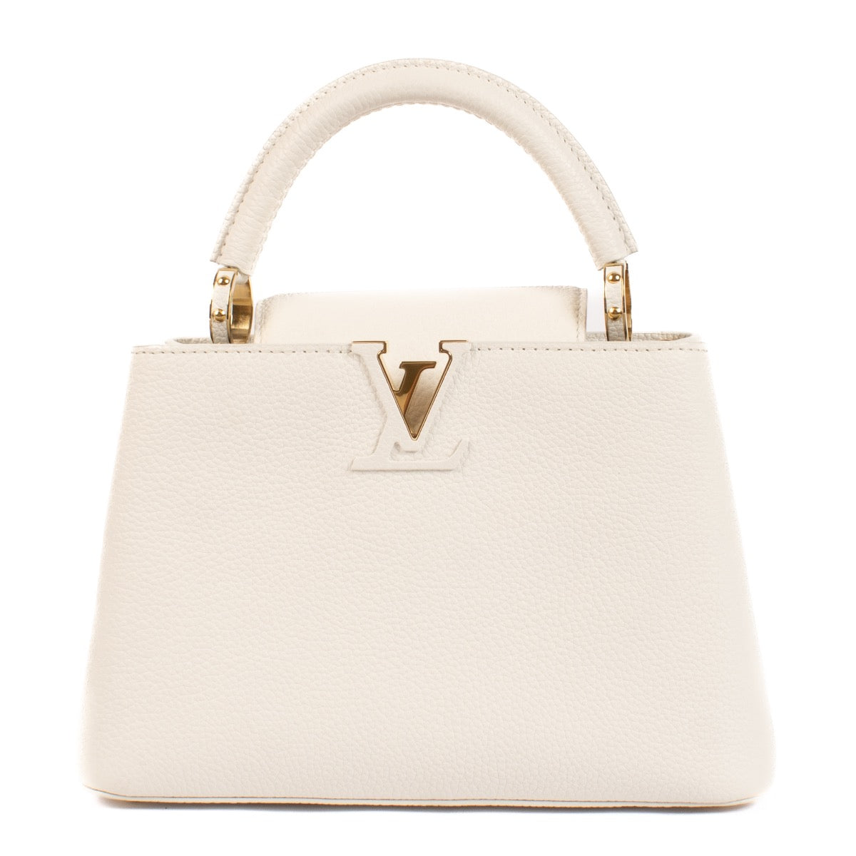 shop 100% authentic second hand Louis Vuitton Snow Taurillon Capucines BB on Labellov.com
