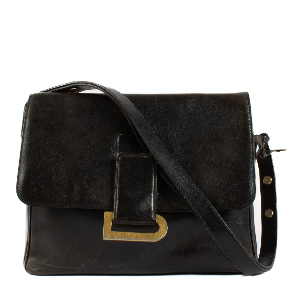 shop 100% authentic second hand Delvaux Brown Poirier Bag on Labellov.com