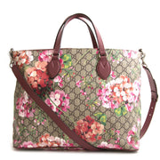 Authentic second hand vintage Gucci Monogram Blooms Tote online shopping webshop LabelLOV