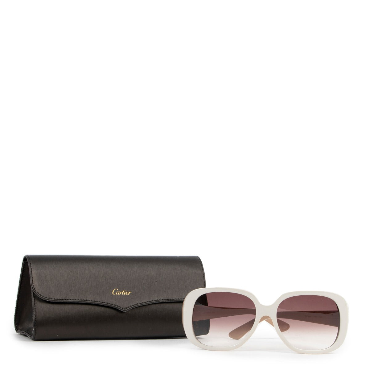 Get these Cartier White Sunglasses at Labellov online or in store in Antwerp