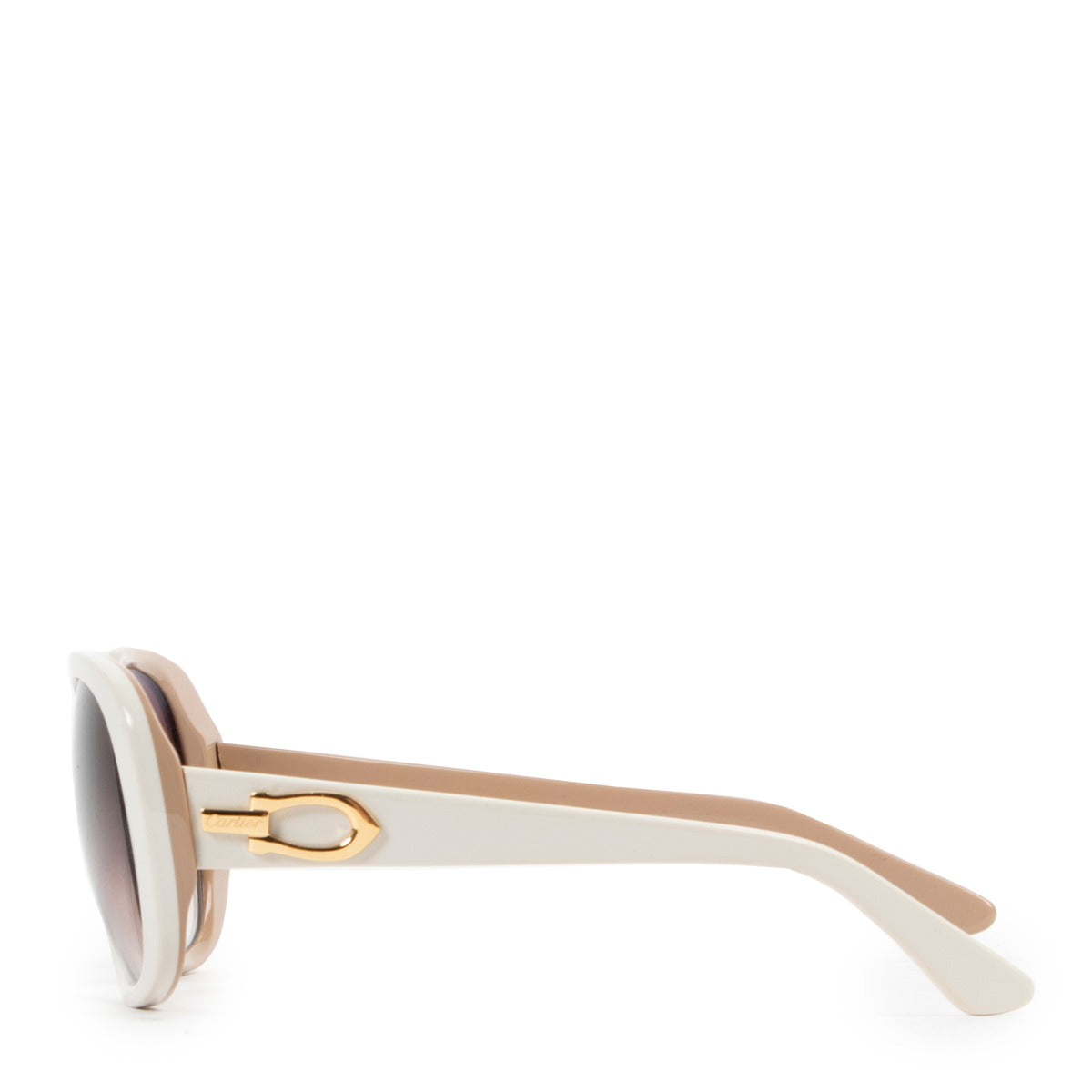 Cartier White Sunglasses at Labellov