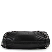 Original Chanel Black Lambskin Shoulder bag in new condition for sale on Labellov vintage site with 2nd hand designer goods and bags