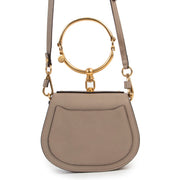 Chloé Nile Bracelet Grey Leather Crossbody now for sale on Labellov website with designer items in good condition