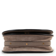 Chloé Nile Bracelet Grey Leather Crossbody now for sale on Labellov website with designer items in good condition