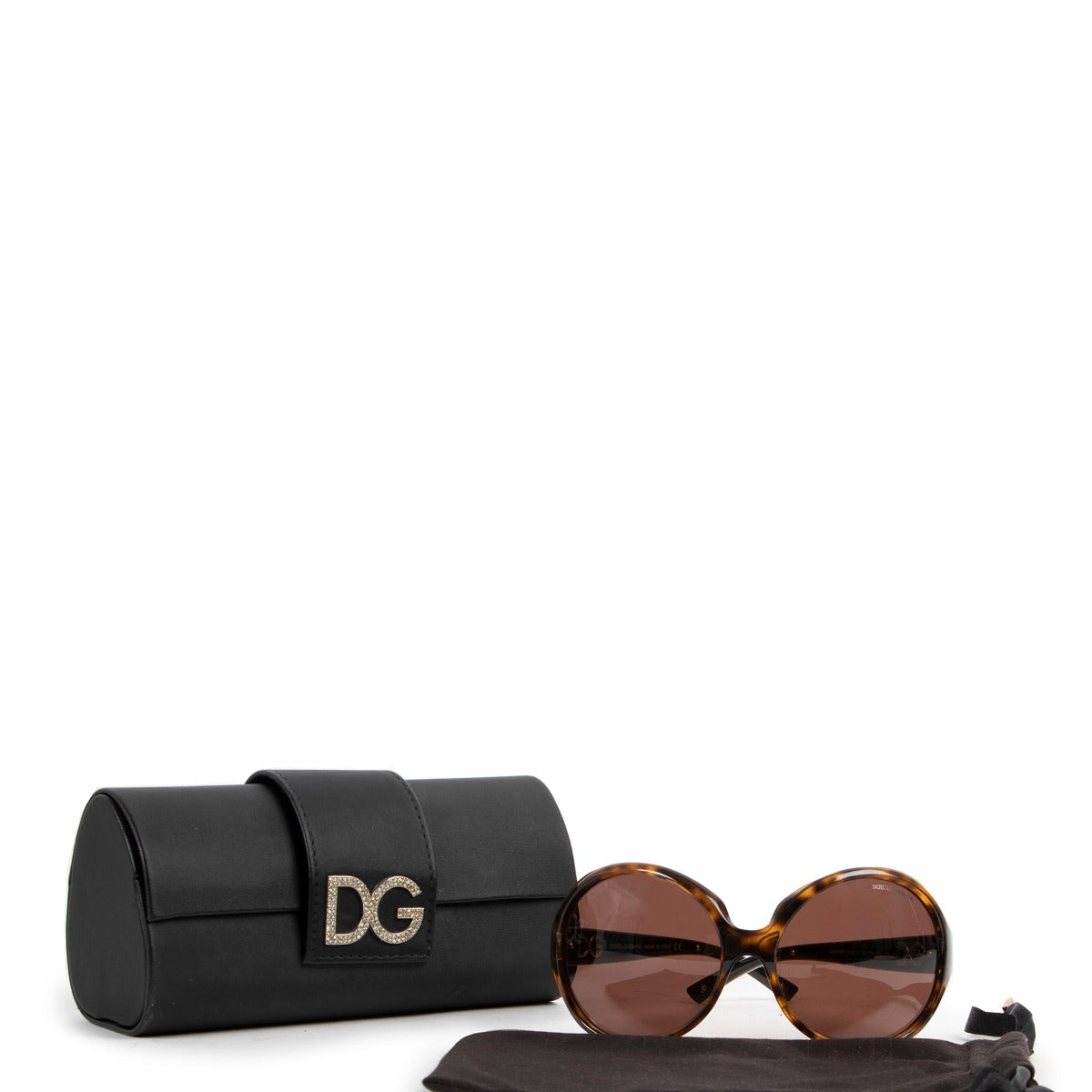 Get these Dolce & Gabbana Brown Glasses at Labellov Luxury and give them a secondlife