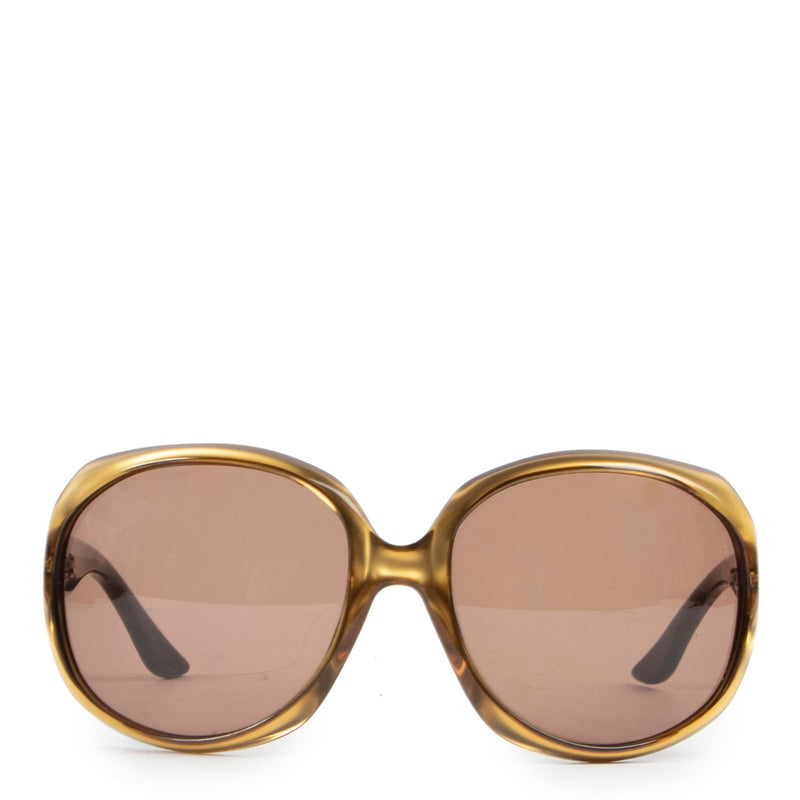 Christian Dior Gold Sunglasses