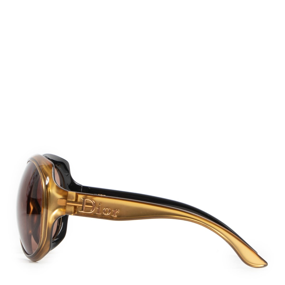 Christian Dior Gold Sunglasses