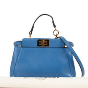 Buy and sell your designer items for a reasonable price online or in store at Labellov. Get this Fendi Blue Peekaboo Micro at Labellov Luxury in Antwerp