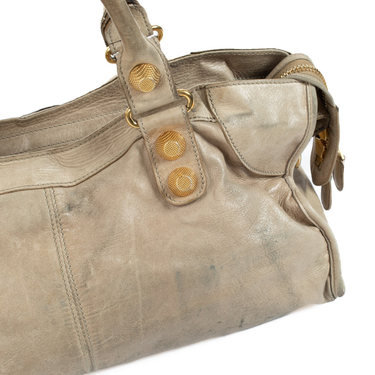 shop 100% authentic second hand Balenciaga Beige Giant Part Time Bag on Labellov.com