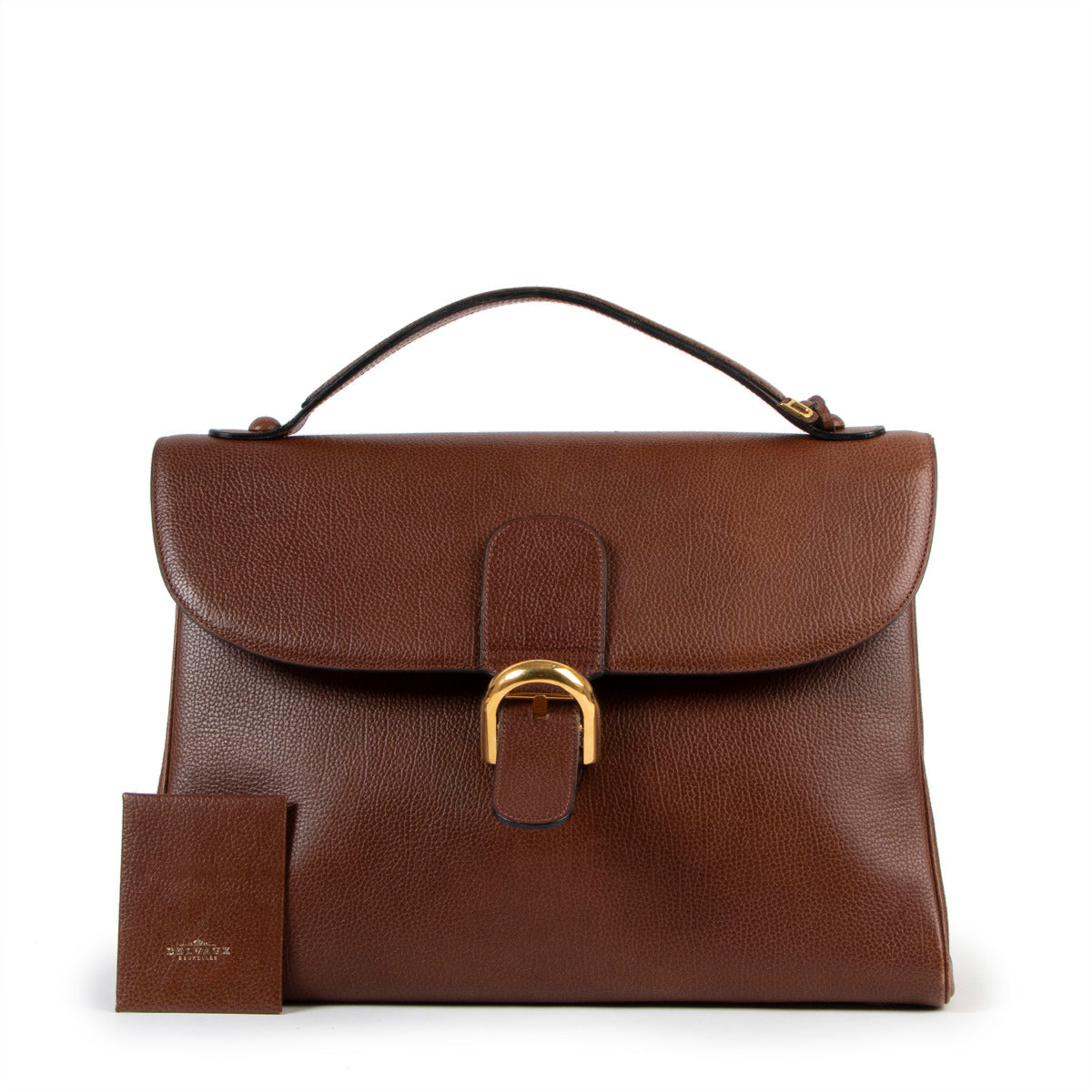 Delvaux Brillant Amethyste Brown Briefcase for the best price at Labellov secondhand luxury in Antwerp. Buy and sell your authentic designer bags online.