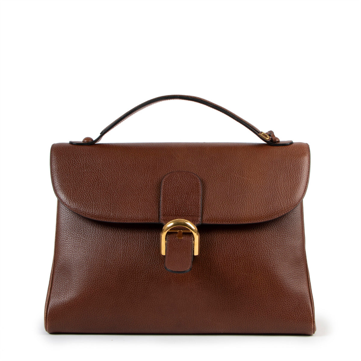 Delvaux Brillant Amethyste Brown Briefcase for the best price at Labellov secondhand luxury in Antwerp. We buy and sell your authentic designer bags online.