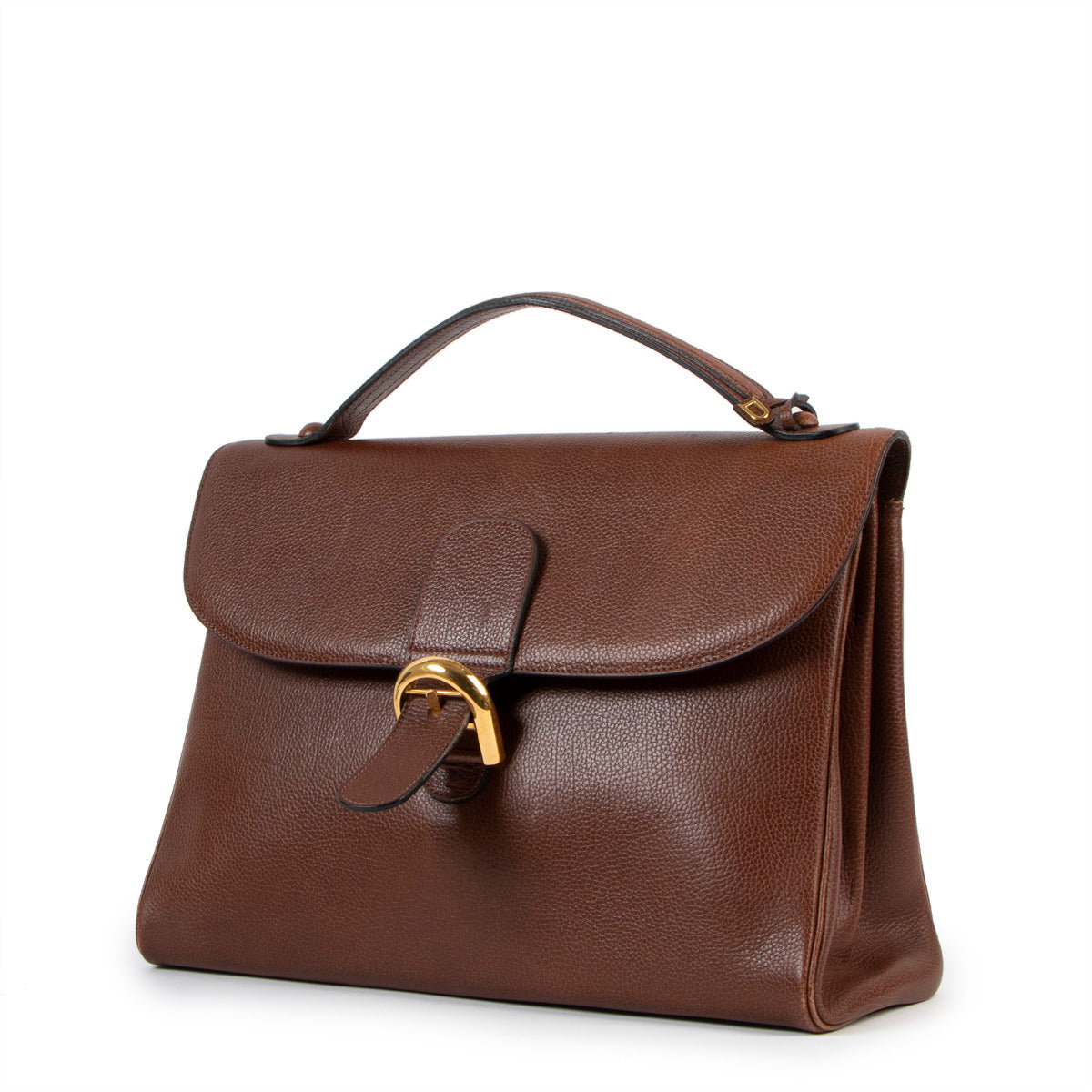 Are you looking for an authentic Delvaux Brillant Amethyste Brown Briefcase ? We buy and sell your authentic designer bags online.