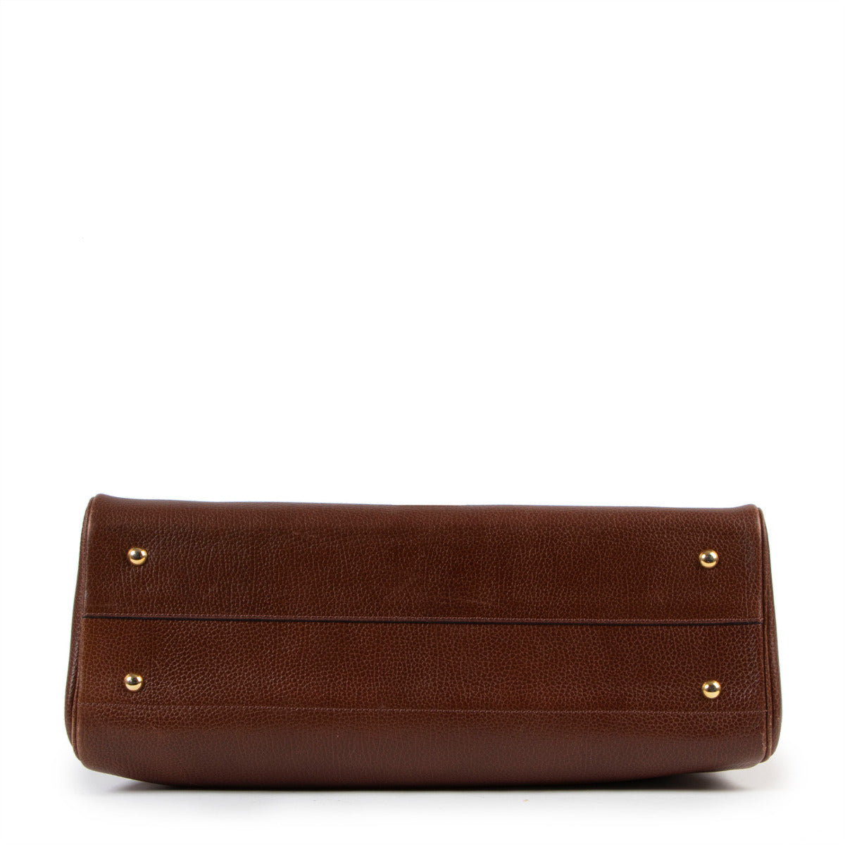 Bent u op zoek naar een authentieke designer tas? Koop deze van Delvaux Brillant Amethyste brown briefcase bij labellov.