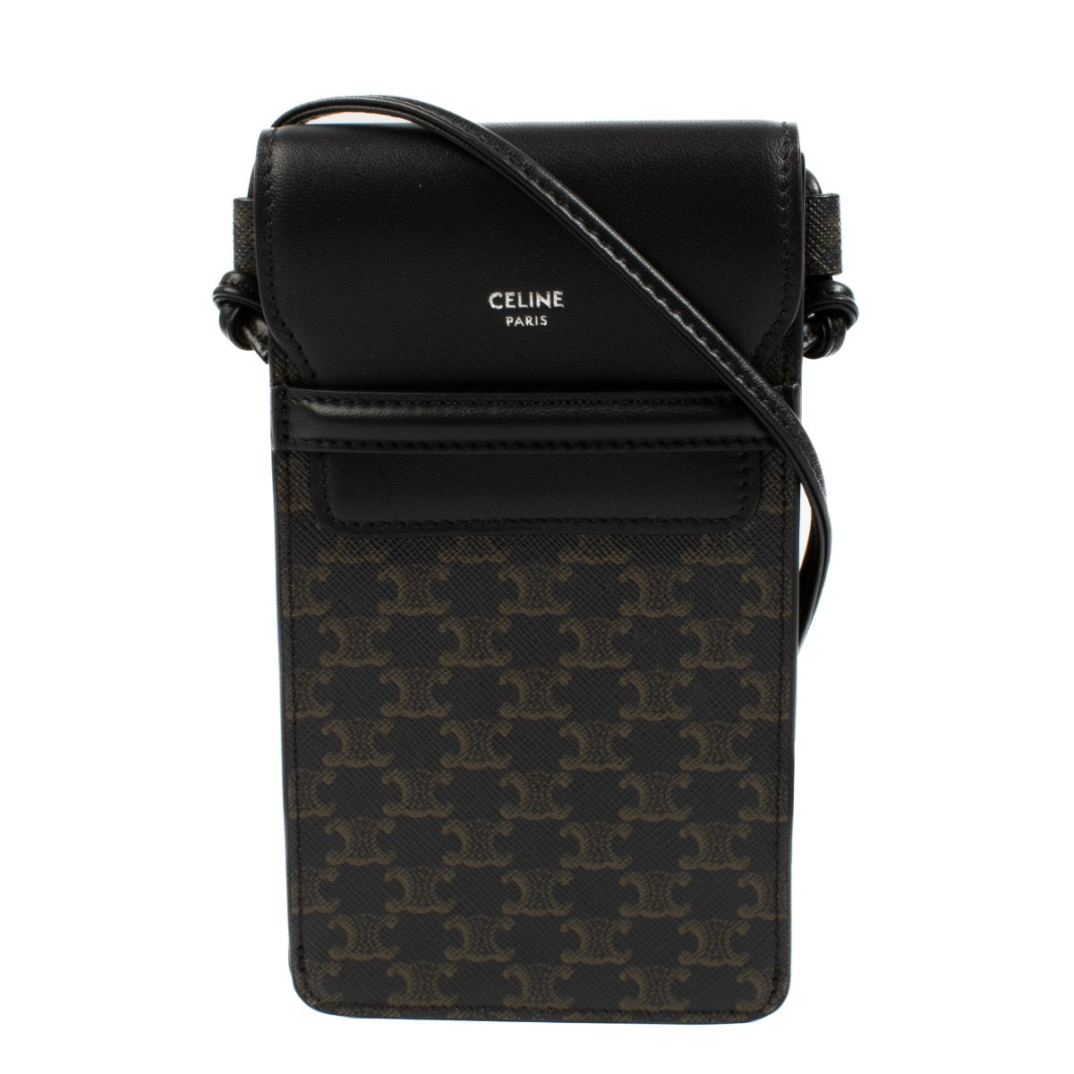 Shop 100% authentic secondhand Celine Monogram Porte Téléphone Toile Crossbody on Labellov.com