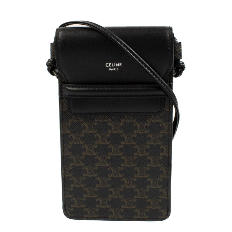 Shop 100% authentic secondhand Celine Monogram Porte Téléphone Toile Crossbody on Labellov.com