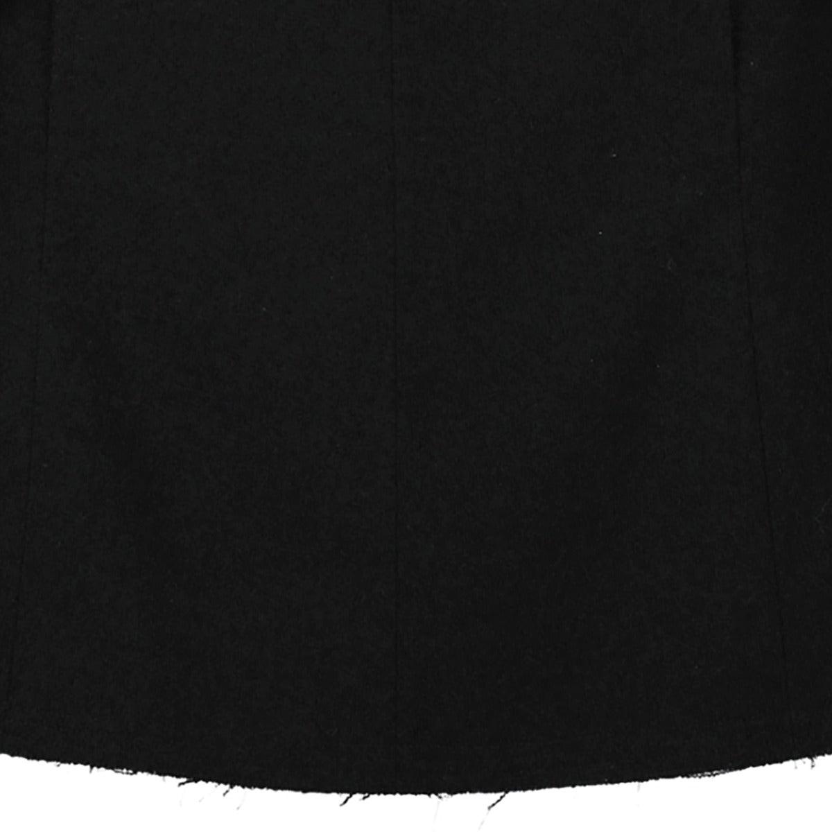 Chanel Spring 2007 Black Wool Skirt