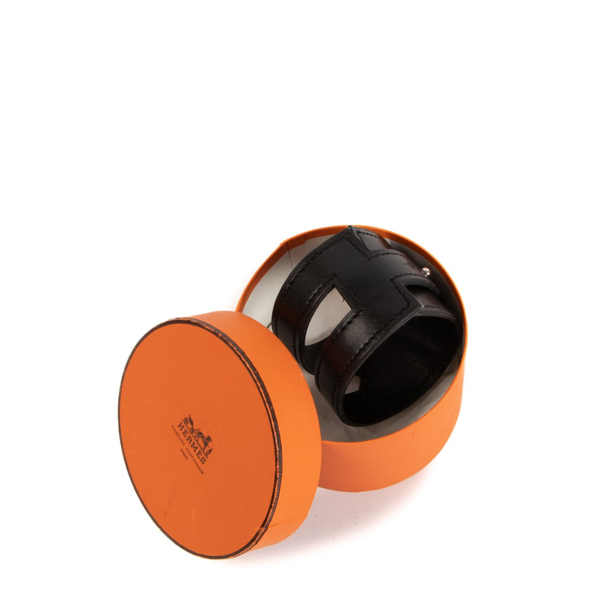 Hermès Black Chamonix Cuff Bracelet