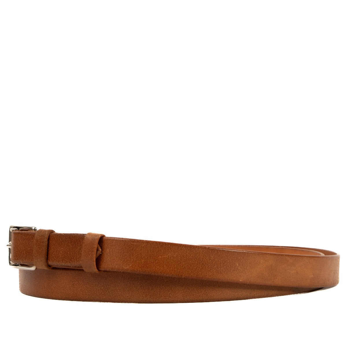 Ceinture Hermès Etrivière Double Tour en Cuir Naturel de Martin Margiela