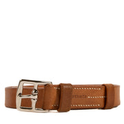 Hermès Natural Leather Etriviere Double Tour Belt