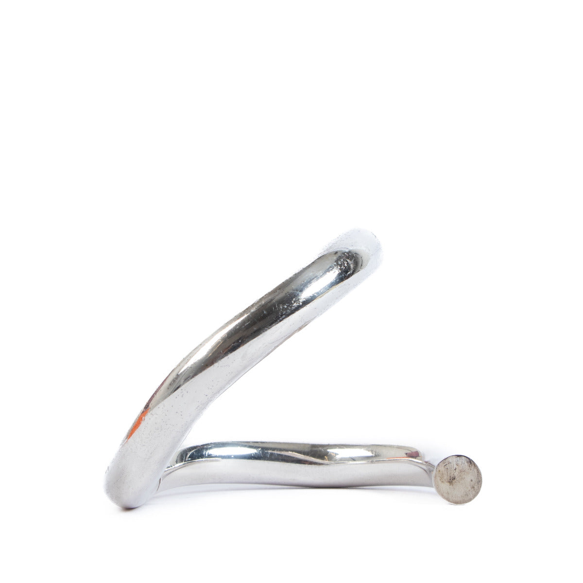 Bracelet jonc Hermès Lima en argent sterling
