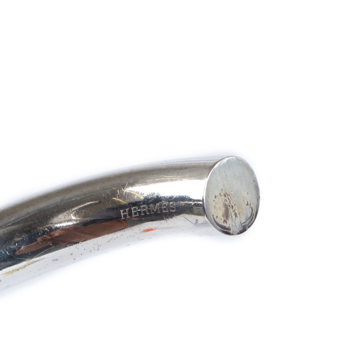 Bracelet jonc Hermès Lima en argent sterling