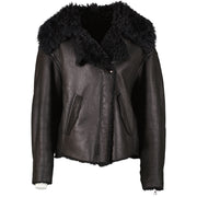 Shop 100% authentic second-hand Yves Salomon Black Jacket - Size FR 38 on Labellov.com