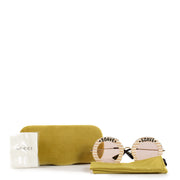 Shop safe online at Labellov in Antwerp, Brussels and Knokke these 100% authentic second hand Gucci Round Soave Amore Sunglasses