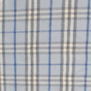 Shop authentic designer vintage second hand Burberry Blue Checked Cashmere Blend Scarf at Labellov.