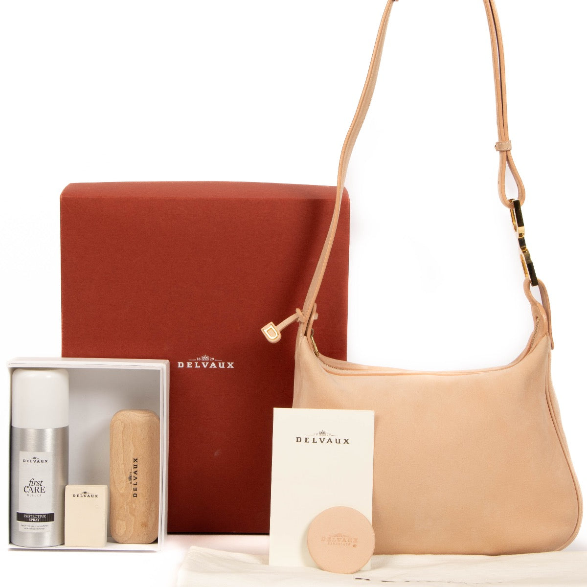 shop 100% authentic second hand Delvaux Melon Santiag Girlfriend Bag on Labellov.com