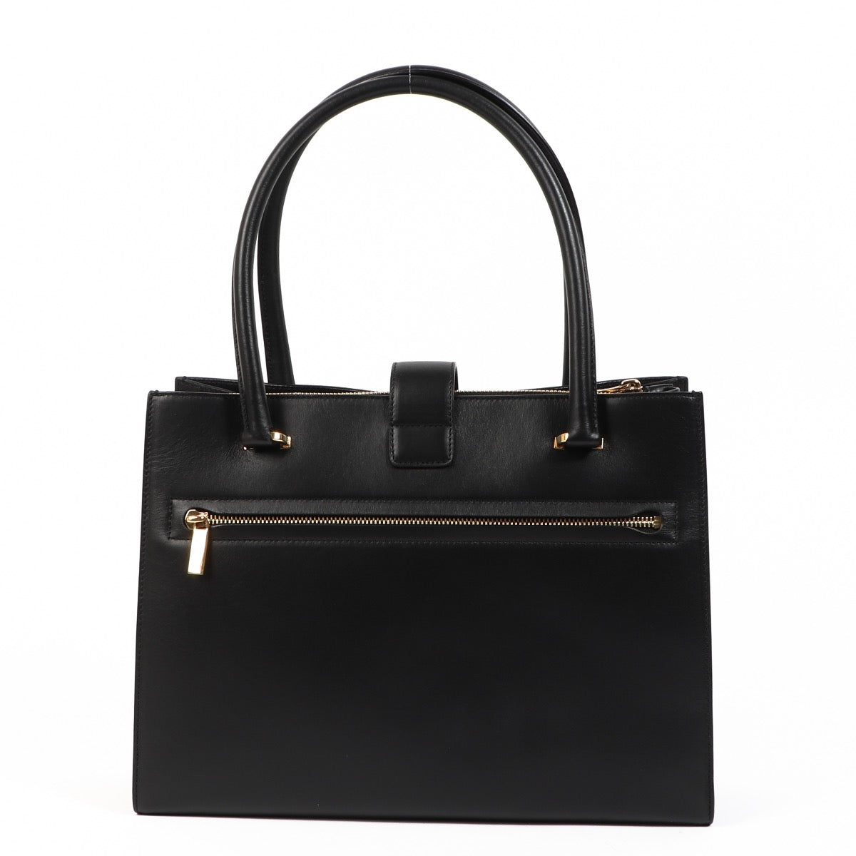Buy an authentic second hand Salvatore Ferragamo Black Leather Marlene Shoulder Bag in very good condition at Labellov.