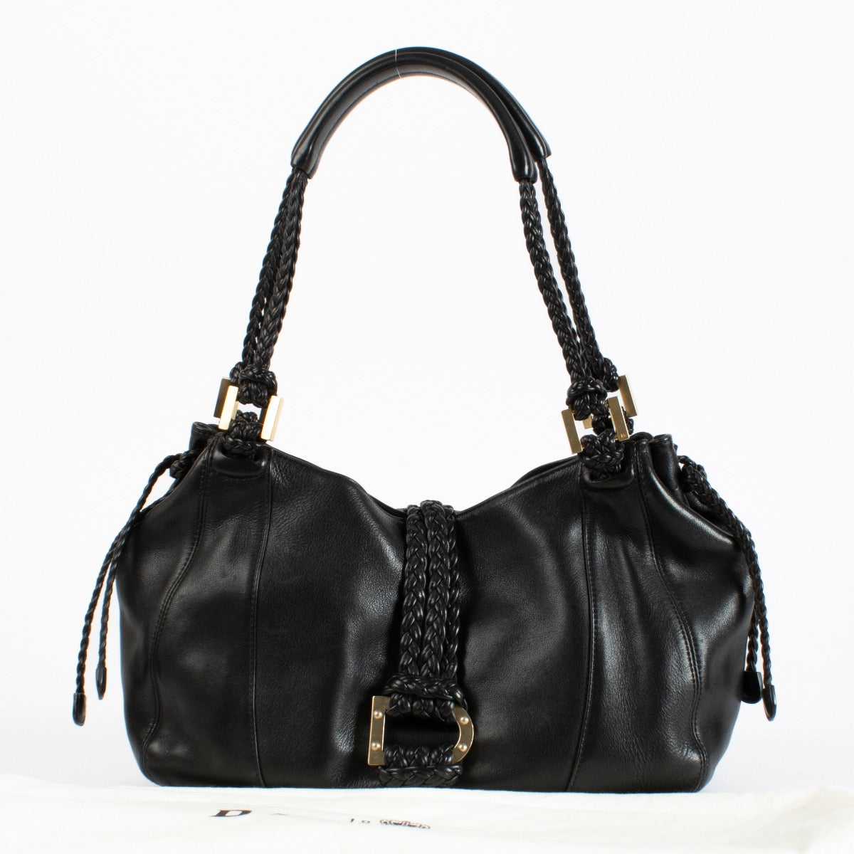 Authentic Preloved Delvaux Black Lady Calf Eugene PM Shoulder bag on Labellov.com