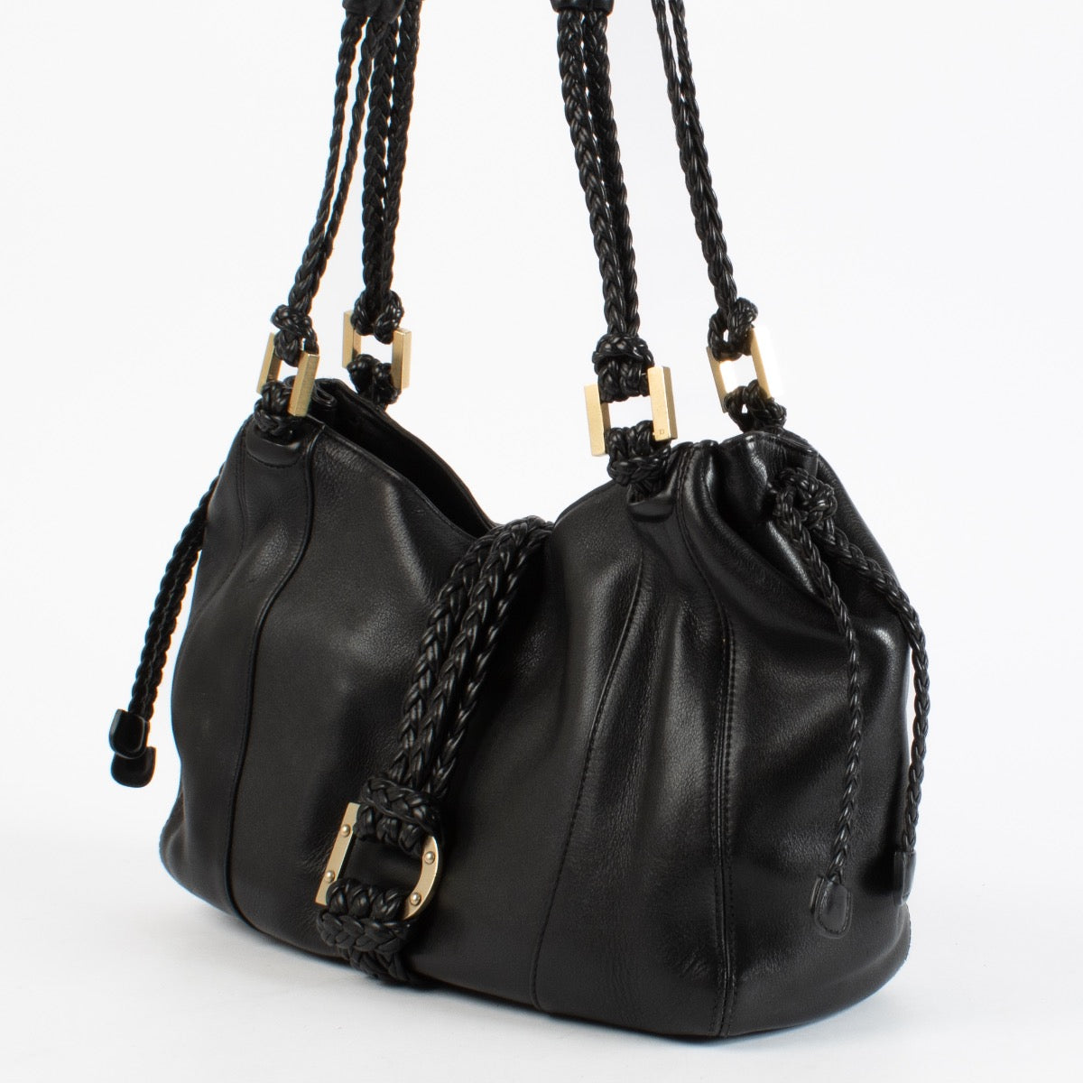 Authentic Preloved Delvaux Black Lady Calf Eugene PM Shoulder bag on Labellov.com