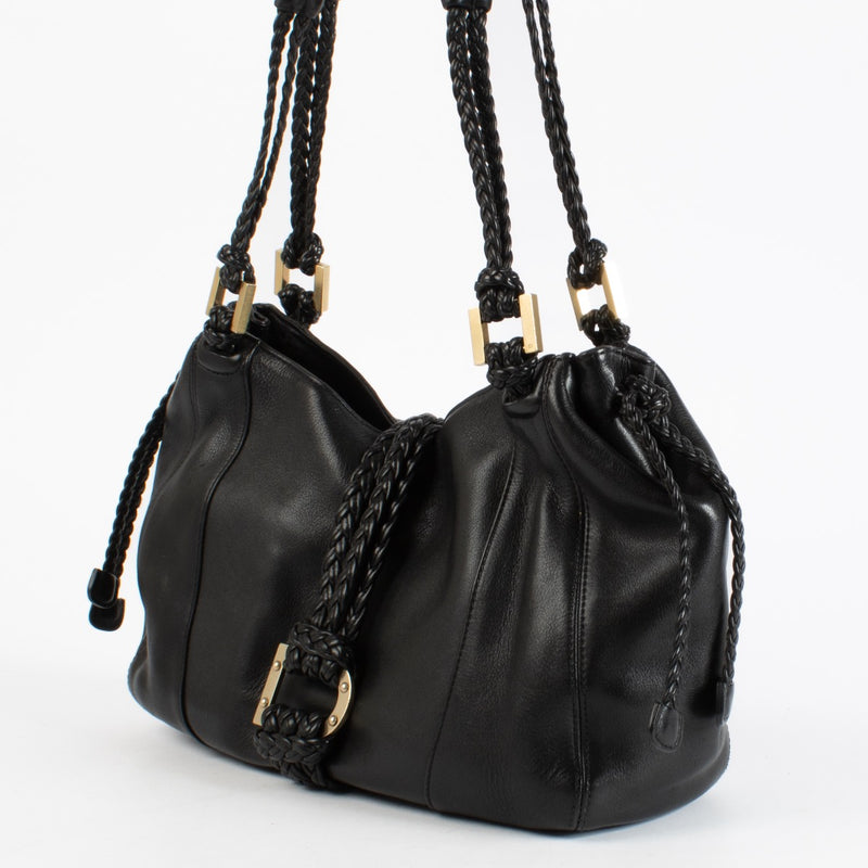Authentic Preloved Delvaux Black Lady Calf Eugene PM Shoulder bag on Labellov.com