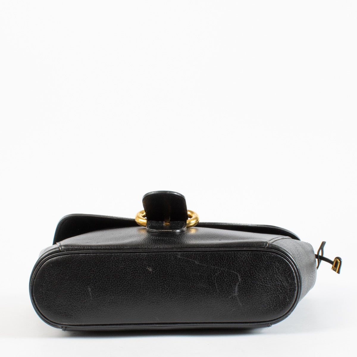 authentic preloved Delvaux Vintage Black Crossbody Bag on Labellov.com