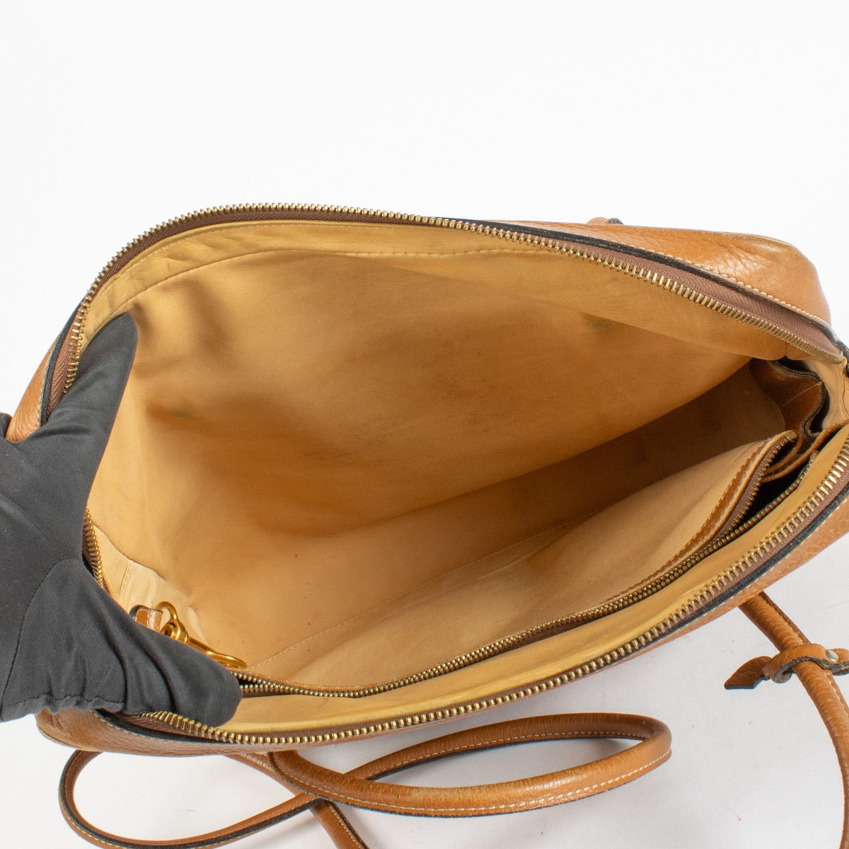 Authentic Preloved Delvaux Camel Crossbody Bag on Labellov.com
