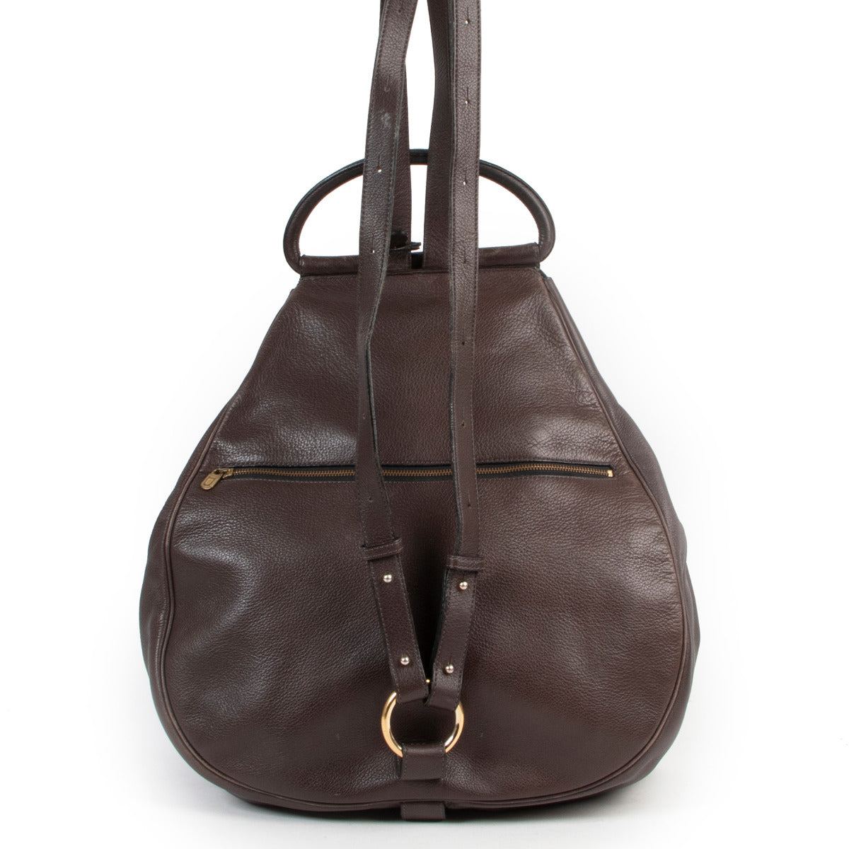 Delvaux Brown Lucifer Backpack