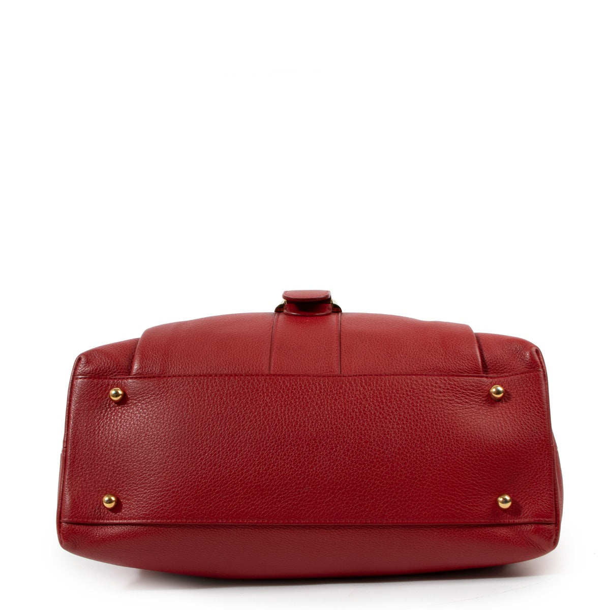 Delvaux Trompe L'oeil Bi-colour Sellier Handtas
