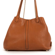 shop 100% authentic second hand Valentino Garavani Cognac Rock Stud Shoulder Bag on Labellov.com